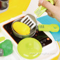 Improve children's learning ability DIY toys kitchen set